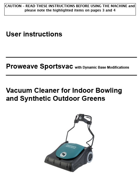 Proweave Sportsvac